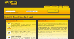 Desktop Screenshot of maisabc.com.br
